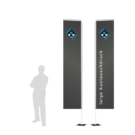 Beachflag Rechteck