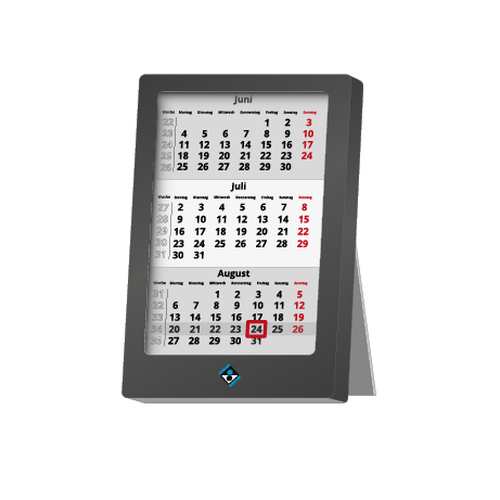 3-Monatskalender DATA - MINI - Zweijahreskalender