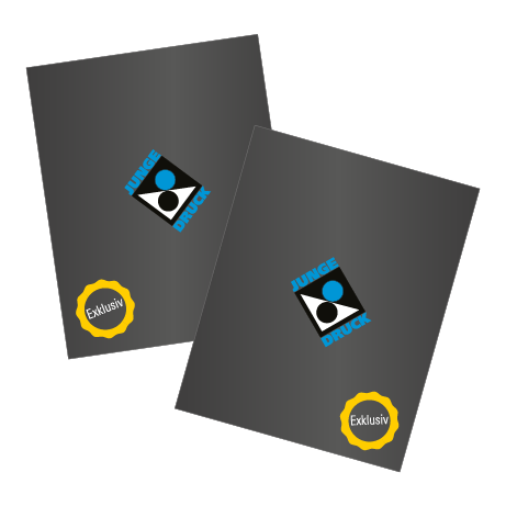 Flyer mit Exklusiv-Veredlung beidseitig