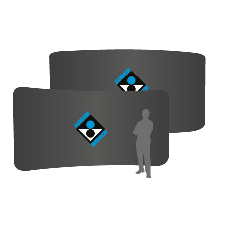 gebogen