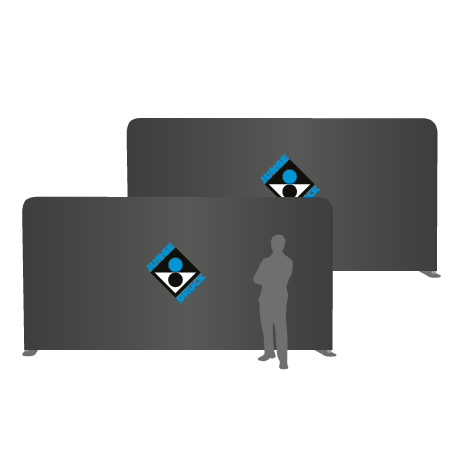 Textilwand ALU