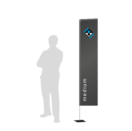 Beachflag Rechteck
