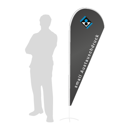 Beachflag Drop Austauschdruck | Small (210 cm) | einseitig bedruckt