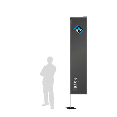 Beachflag Rechteck