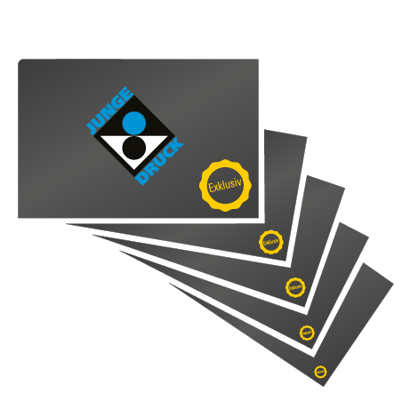 Visitenkarten | Chromeffekt | einseitig